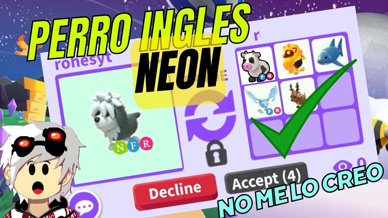 PERRO PASTOR INGLÉS - ADOPT ME - YESLY GAMER 